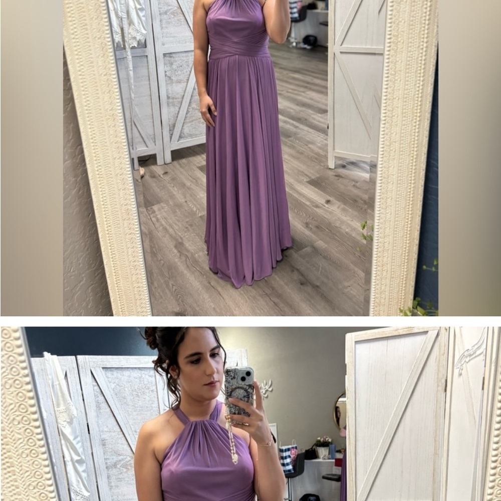 David’s Bridal wisteria dress size 10 - Picture 2 of 4